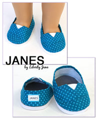 JANES - Teal Polka Dot